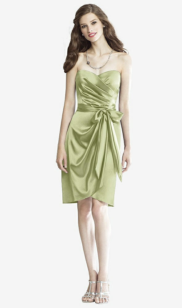 Front View - Mint Social Bridesmaids Style 8133