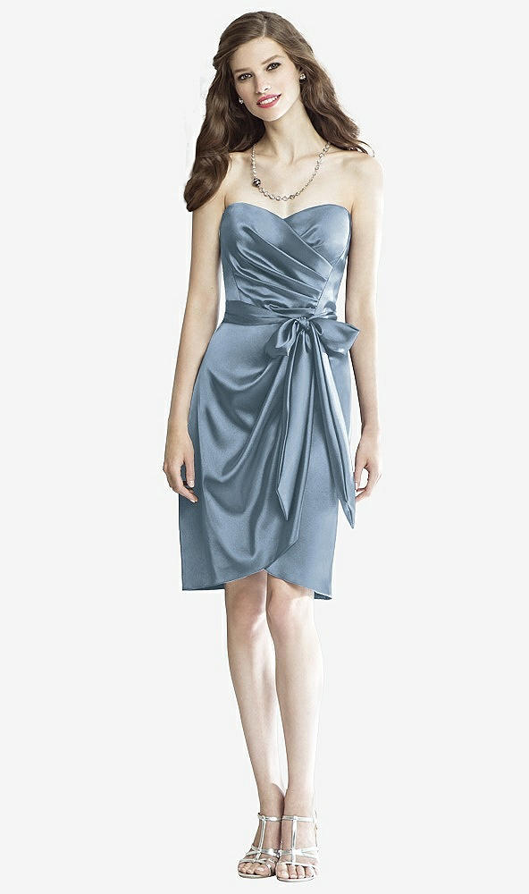 Front View - Slate Social Bridesmaids Style 8133