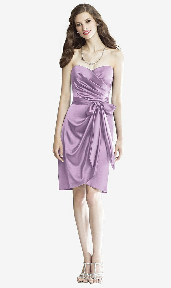 Front View - Wood Violet Social Bridesmaids Style 8133