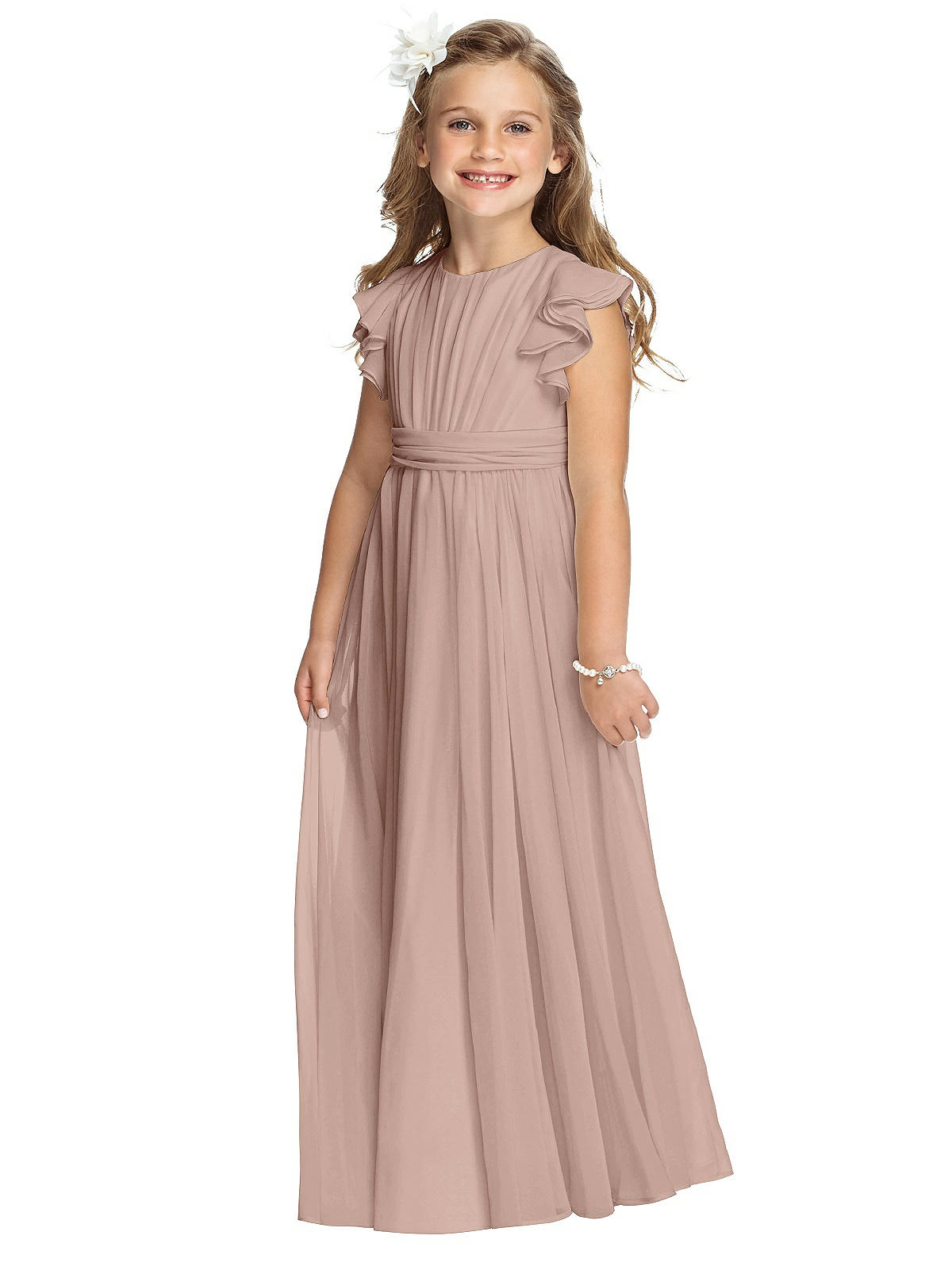 Flower Girl Dress Fl4038 In Neu Nude 