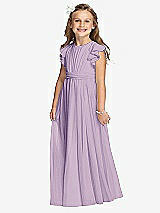 Front View Thumbnail - Pale Purple Flower Girl Dress FL4038