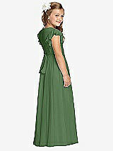 Rear View Thumbnail - Vineyard Green Flower Girl Dress FL4038