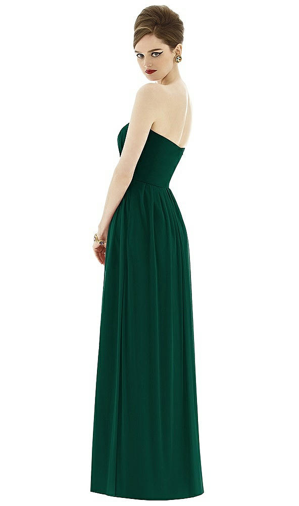 Back View - Hunter Green Alfred Sung Style D651