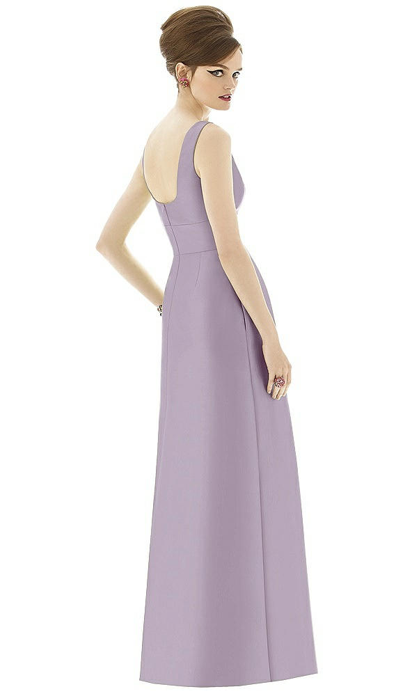 Back View - Lilac Haze Alfred Sung Style D655