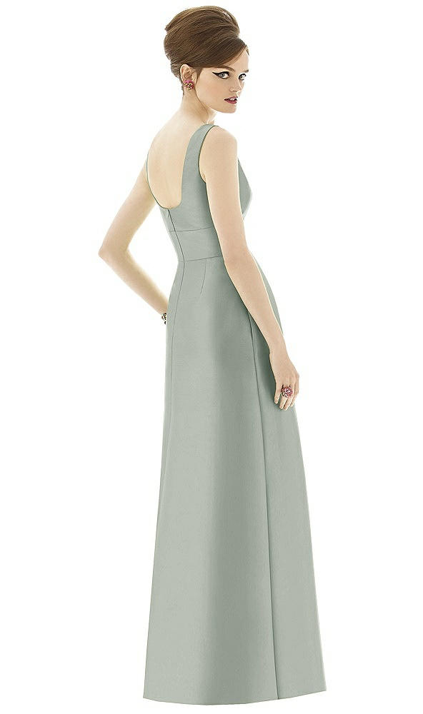 Back View - Willow Green Alfred Sung Style D655