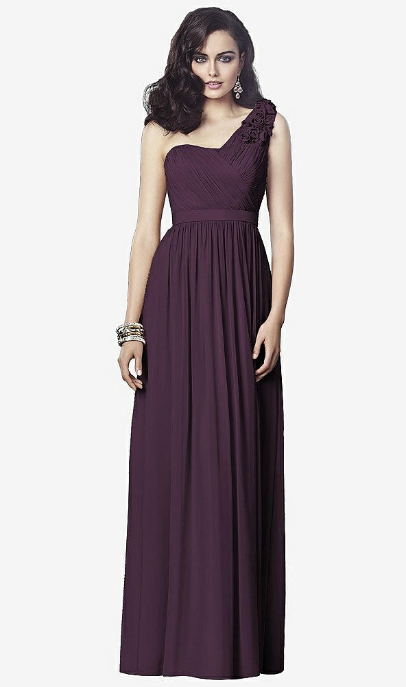 Front View - Aubergine Dessy Collection Style 2909