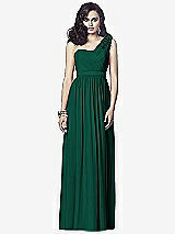 Front View Thumbnail - Hunter Green Dessy Collection Style 2909