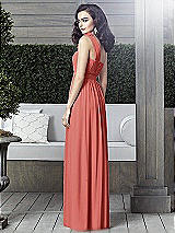 Rear View Thumbnail - Coral Pink Dessy Collection Style 2909
