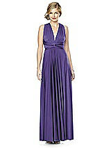 Alt View 5 Thumbnail - Regalia - PANTONE Ultra Violet Twist Wrap Convertible Maxi Dress