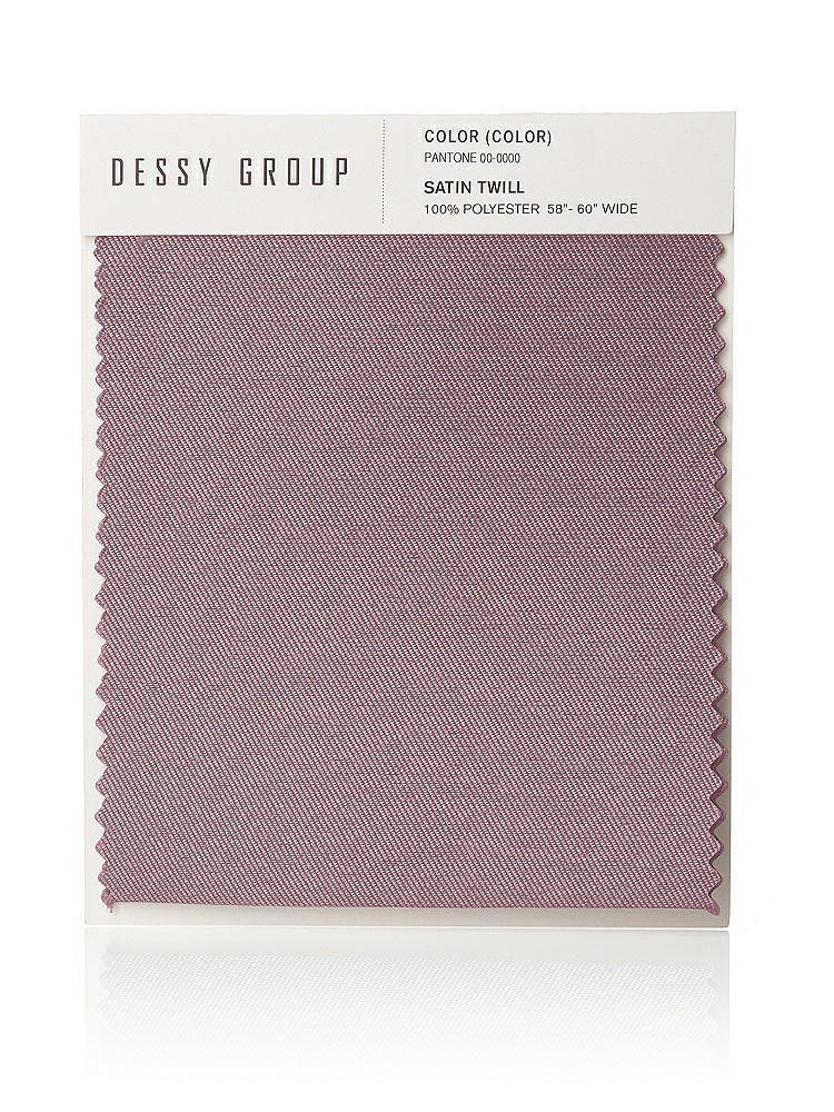Front View - Dusty Rose Satin Twill Swatch