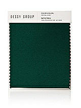Front View Thumbnail - Hunter Green Satin Twill Swatch