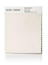 Front View Thumbnail - Ivory Satin Twill Swatch