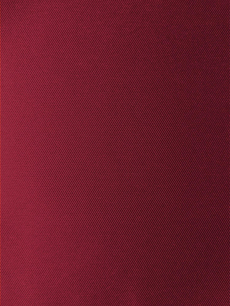 Front View - Burgundy Satin Twill Fabric by the Yard