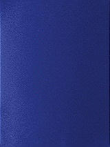 Front View Thumbnail - Cobalt Blue Satin Twill Fabric by the Yard