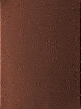 Front View Thumbnail - Cognac Satin Twill Fabric by the Yard