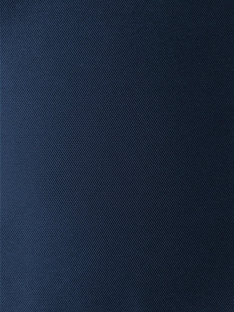 Front View - Midnight Navy Satin Twill Fabric by the Yard