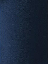 Front View Thumbnail - Midnight Navy Satin Twill Fabric by the Yard
