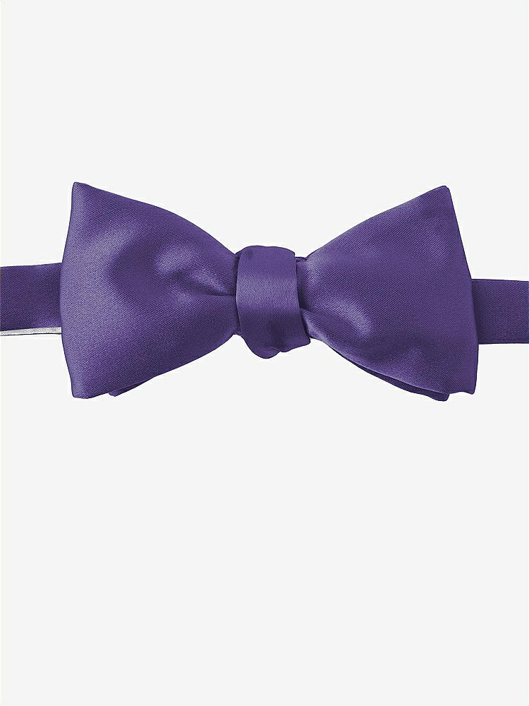 Front View - Regalia - PANTONE Ultra Violet Matte Satin Bow Ties by After Six