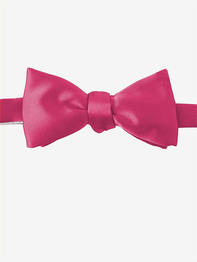 Front View - Shocking Matte Satin Bow Ties by After Six
