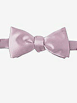 Front View Thumbnail - Suede Rose Matte Satin Bow Ties by After Six