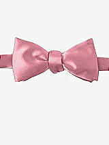 Front View Thumbnail - Carnation Matte Satin Bow Ties by After Six
