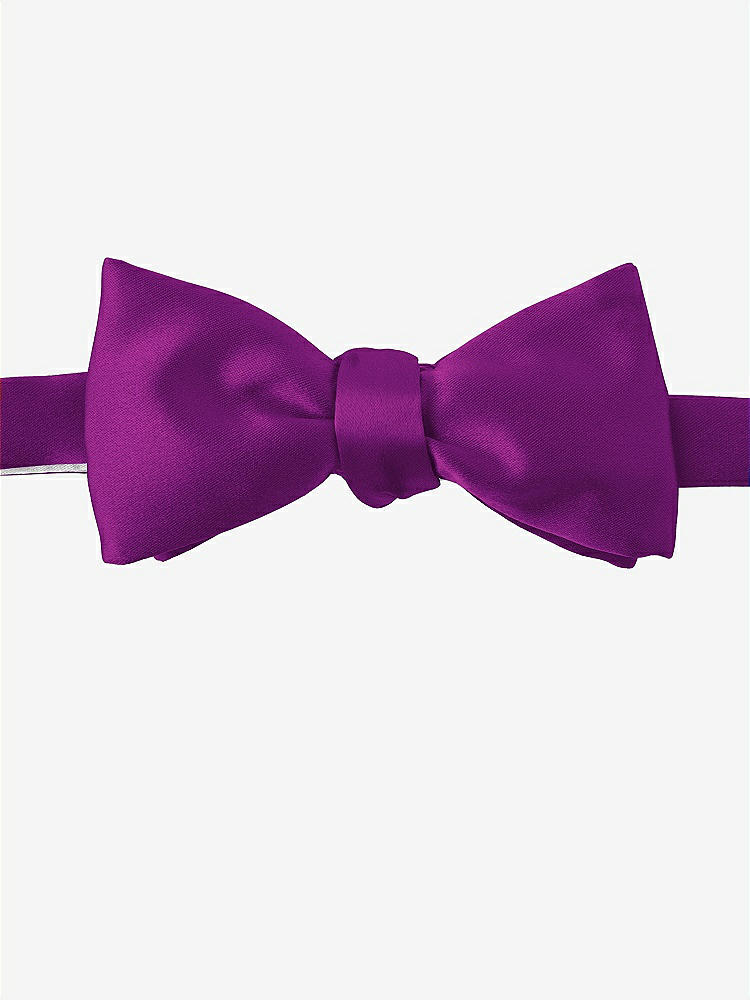 Front View - Dahlia Matte Satin Bow Ties by After Six