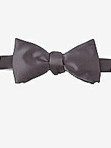 Front View Thumbnail - Stormy Matte Satin Bow Ties by After Six