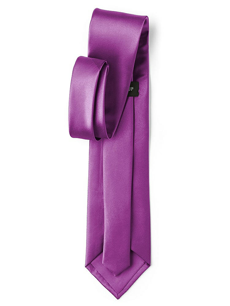 Back View - Orchid Matte Satin Neckties by After Six