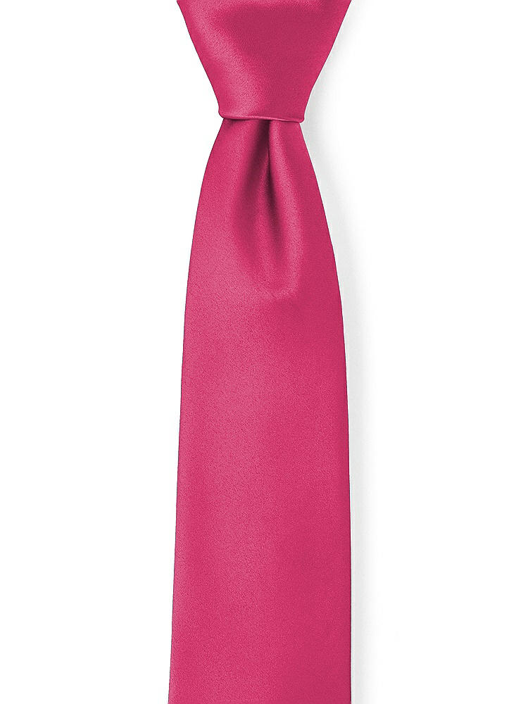 Front View - Shocking Matte Satin Neckties by After Six