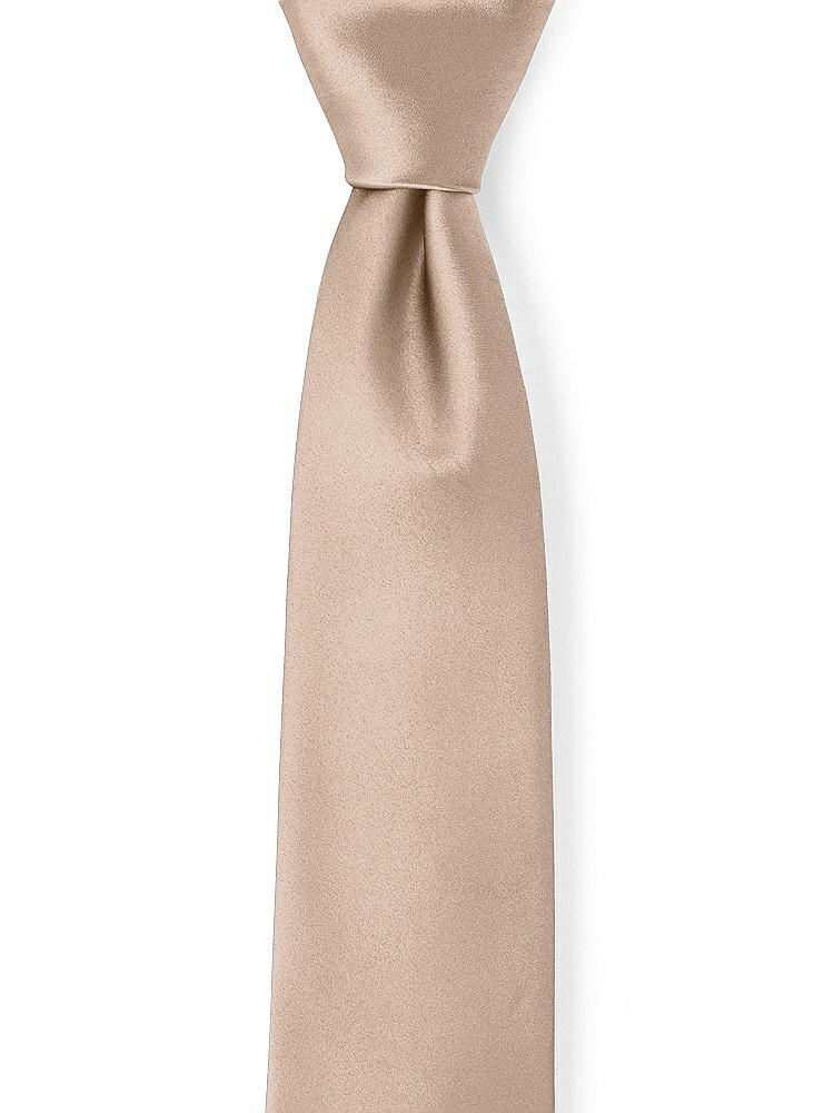 Front View - Topaz Matte Satin Neckties by After Six