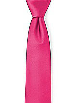 Front View Thumbnail - Azalea Matte Satin Neckties by After Six