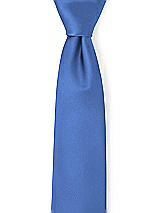 Front View Thumbnail - Cornflower Matte Satin Neckties by After Six
