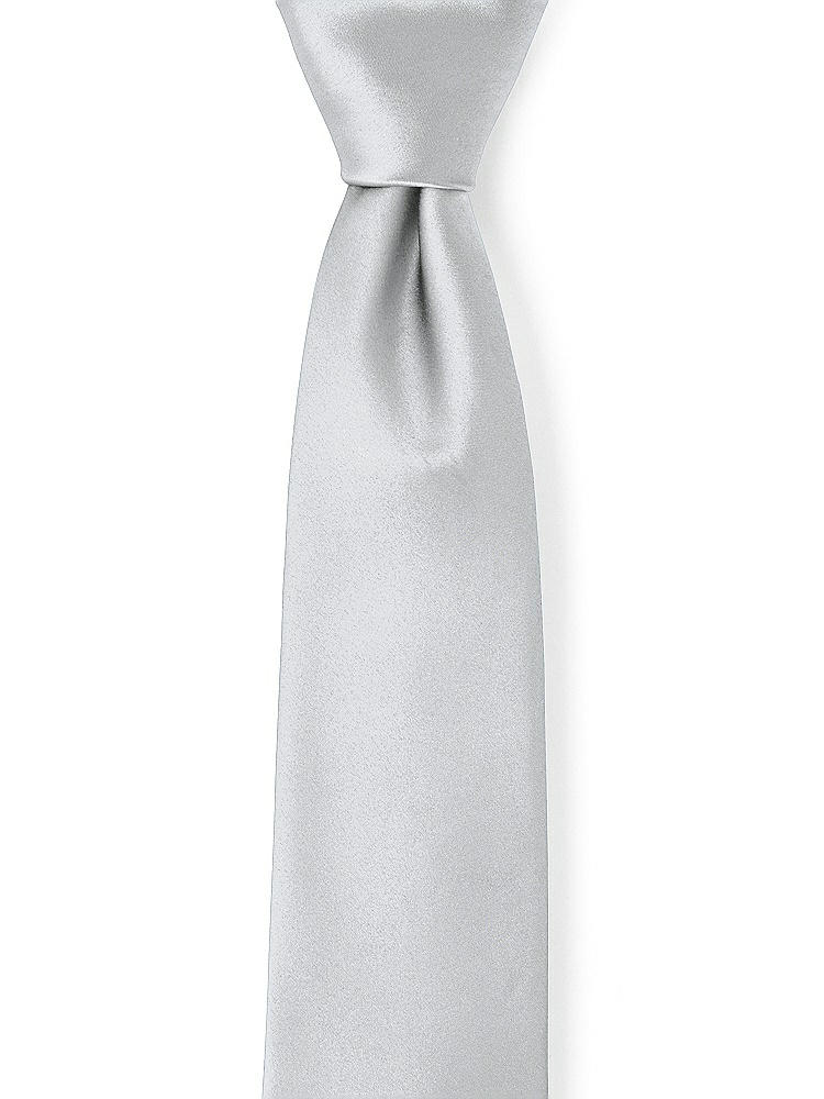 Front View - Frost Matte Satin Neckties by After Six