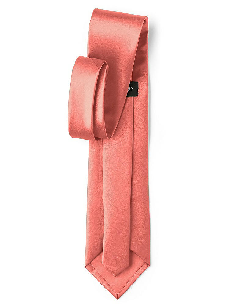 Back View - Ginger Matte Satin Neckties by After Six