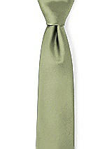 Front View Thumbnail - Kiwi Matte Satin Neckties by After Six