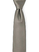 Front View Thumbnail - Mocha Matte Satin Neckties by After Six