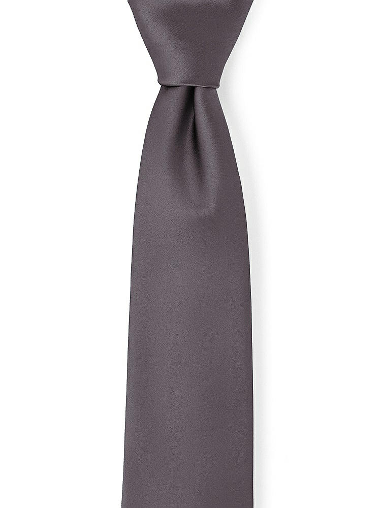Front View - Stormy Matte Satin Neckties by After Six