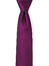 Front View Thumbnail - Wild Berry Matte Satin Neckties by After Six