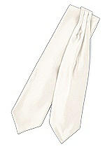 Front View Thumbnail - Ivory Matte Satin Cravats by After Six