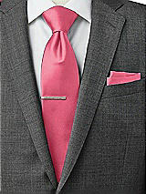 Rear View Thumbnail - Punch Matte Satin Pocket Squares by After Six