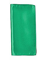 Front View Thumbnail - Pantone Emerald Matte Satin Pocket Squares by After Six