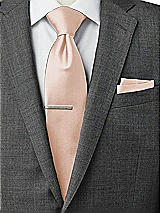 Rear View Thumbnail - Cameo Matte Satin Pocket Squares by After Six