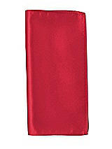 Front View Thumbnail - Flame Matte Satin Pocket Squares by After Six