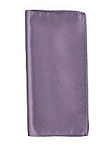 Front View Thumbnail - Lavender Matte Satin Pocket Squares by After Six