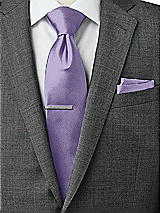 Rear View Thumbnail - Passion Matte Satin Pocket Squares by After Six