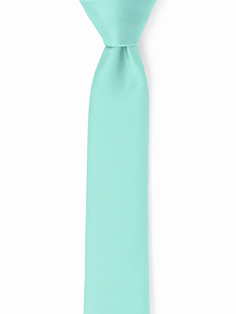 Front View - Coastal Matte Satin Narrow Ties by After Six