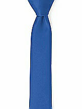 Front View Thumbnail - Lapis Matte Satin Narrow Ties by After Six