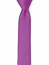 Front View Thumbnail - Orchid Matte Satin Narrow Ties by After Six