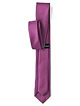 Rear View Thumbnail - Radiant Orchid Matte Satin Narrow Ties by After Six