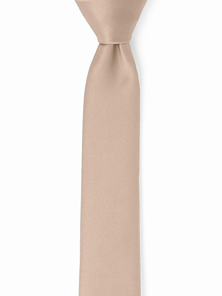 Front View - Topaz Matte Satin Narrow Ties by After Six